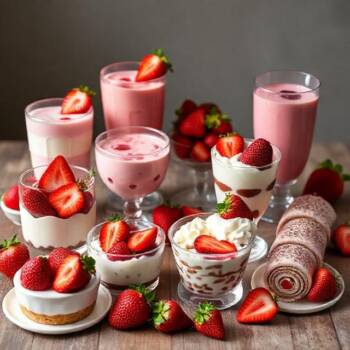 7 феноменални десерта с пресни ягоди, които се бъркат точно за 10 минути