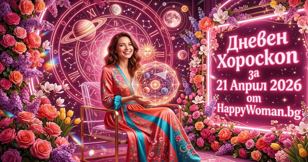 Дневен хороскоп за 21 Април 2026 – вторник