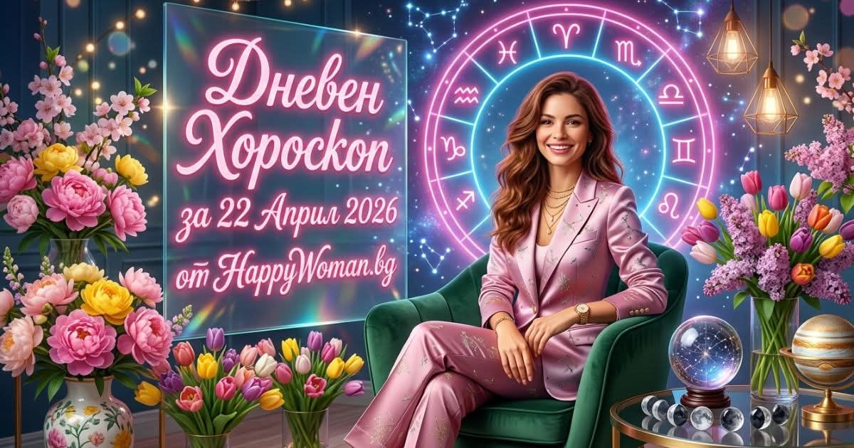 Хороскоп за 22 Април 2026 – сряда