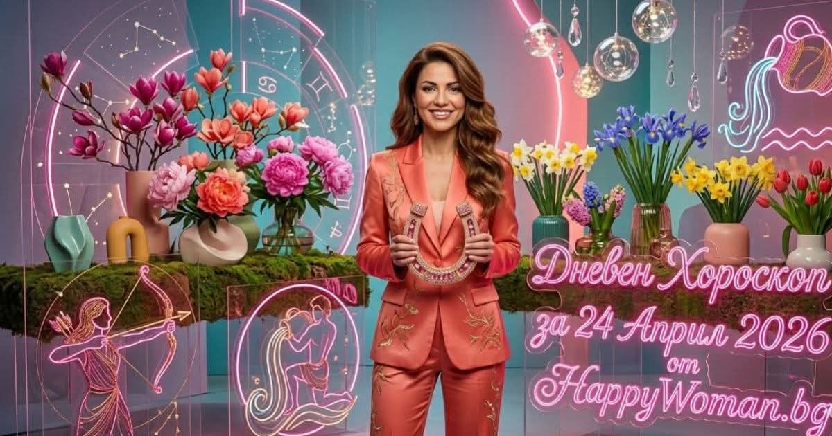 Хороскоп за 24 Април 2026 Хороскоп за 24 Април 2026