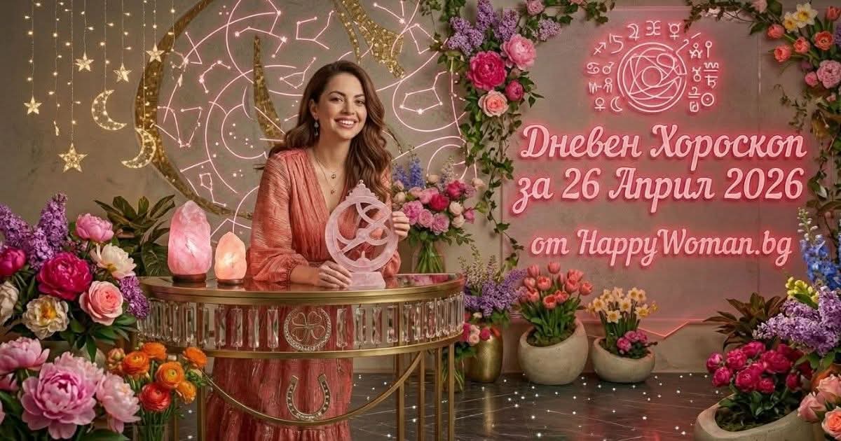 Хороскоп за 26 Април 2026 Хороскоп за 26 Април 2026