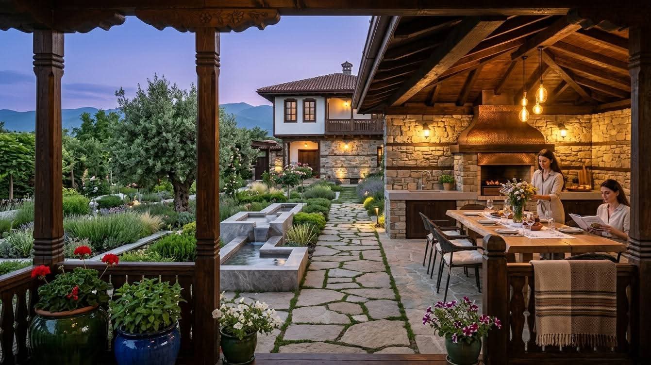 Модерната градина – зелена зона, барбекю зона, релакс зона и зона за игри Как да съчетаем всичко красиво в модерната градина