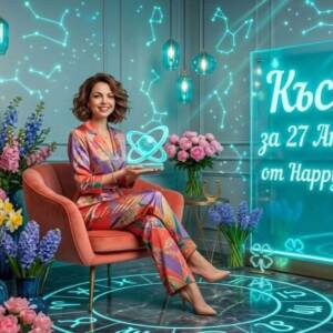 Късмет за 27 Април 2026 Късмет за 27 април 2026 Провери своя шанс днес!