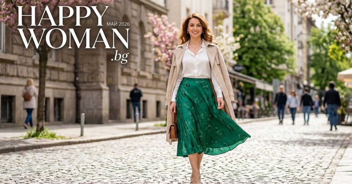 Копринената миди пола е хитът на май 2026: Ето как да я носим от офиса до вечерния бар