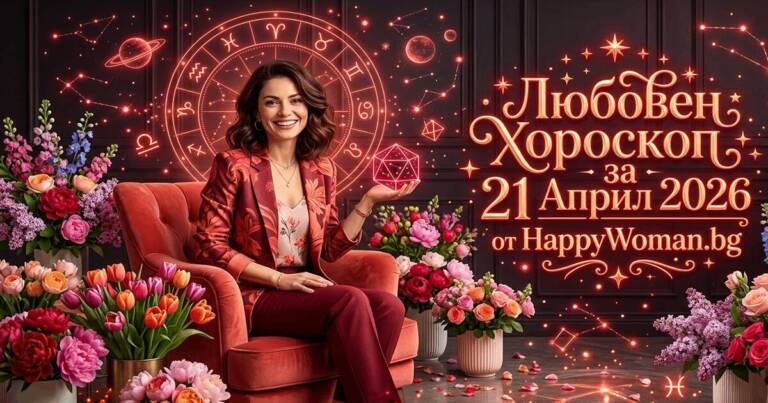 Любовен Хороскоп за 21 Април 2026 за всяка зодия 