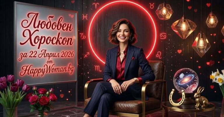 Любовен Хороскоп за 22 Април 2026