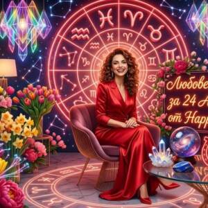 Любовен Хороскоп за 24 Април 2026 Любовен хороскоп за 24 април 2026 – Любовни съвети