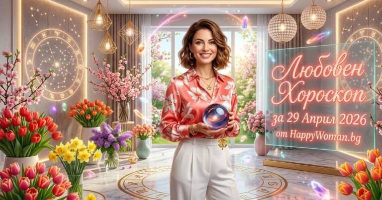 Любовен Хороскоп за 29 Април 2026 Любовен Хороскоп за 29 Април 2026