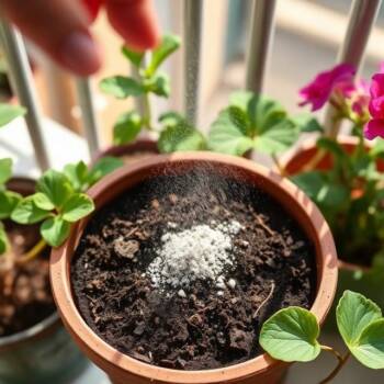 Сложете това в саксиите с мушкатото и то ще цъфти като полудяло цяло лято Сложете това в саксиите с мушкатото и то ще цъфти като полудяло цяло лято