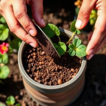Сложете това в саксиите с мушкатото и то ще цъфти като полудяло цяло лято Сложете това в саксиите с мушкатото и то ще цъфти като полудяло цяло лято