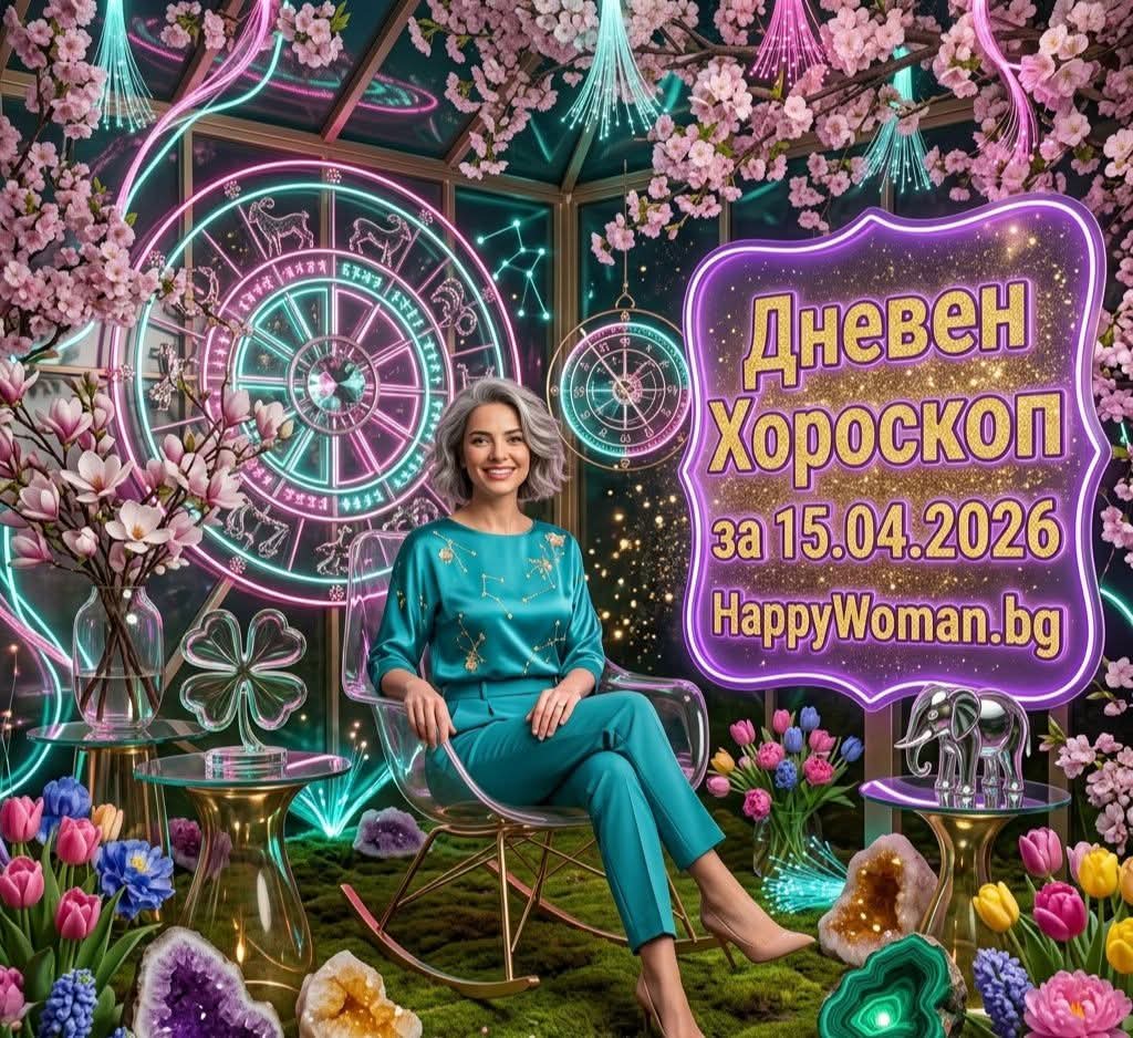 дневен хороскоп за 15 април 2026, от HappyWoman.bg