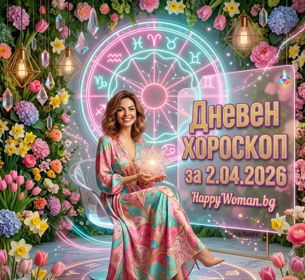 Дневен хороскоп за 2 Април 2026 – четвъртък