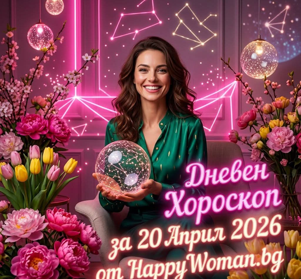 Дневен хороскоп за 20 Април 2026 – понеделник