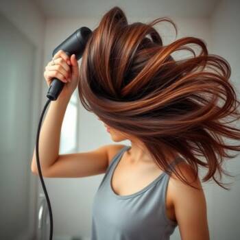 Имате тънка коса? Този прост трик при сушене дава троен обем за секунди