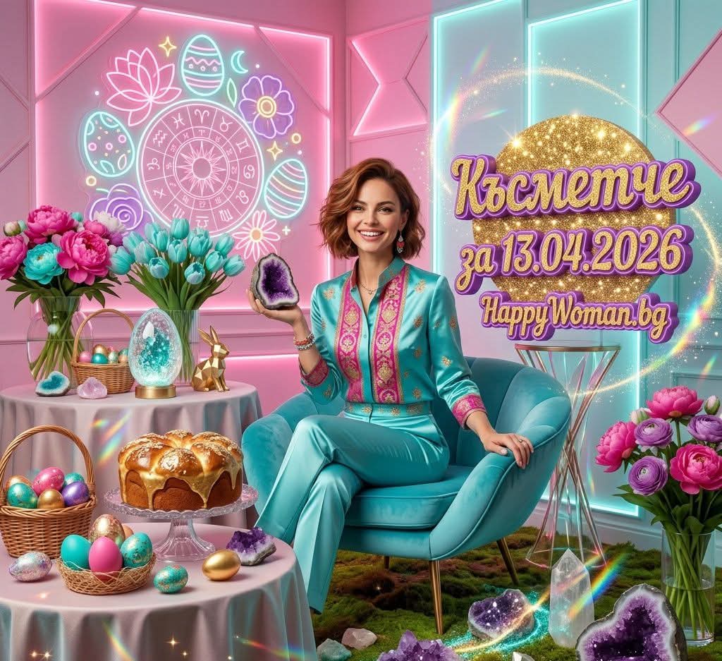 Астрологично късметче за 13 април 2026 за всички зодии от HappyWoman.bg