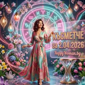 Късметче за 2.04.2026 за всяка зодия Късметче за 2.04.2026 за всяка зодия
