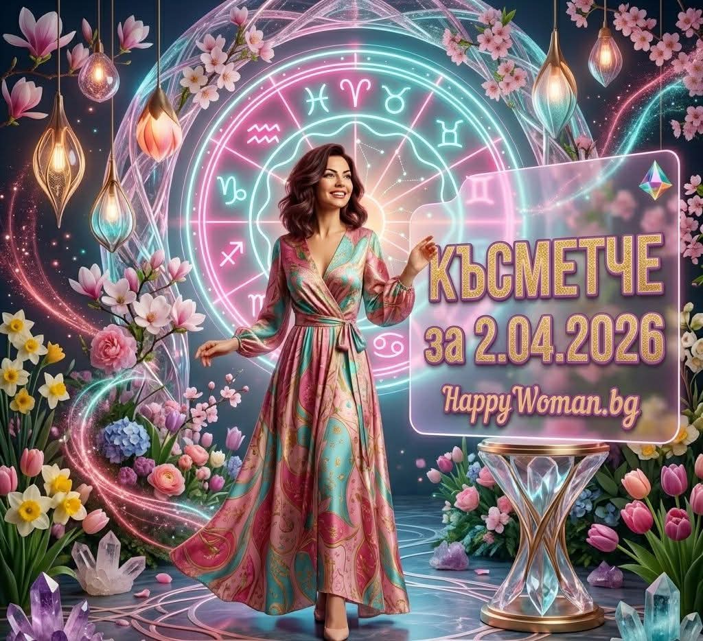 Късметче за 2.04.2026 за всяка зодия Късметче за 2.04.2026 за всяка зодия