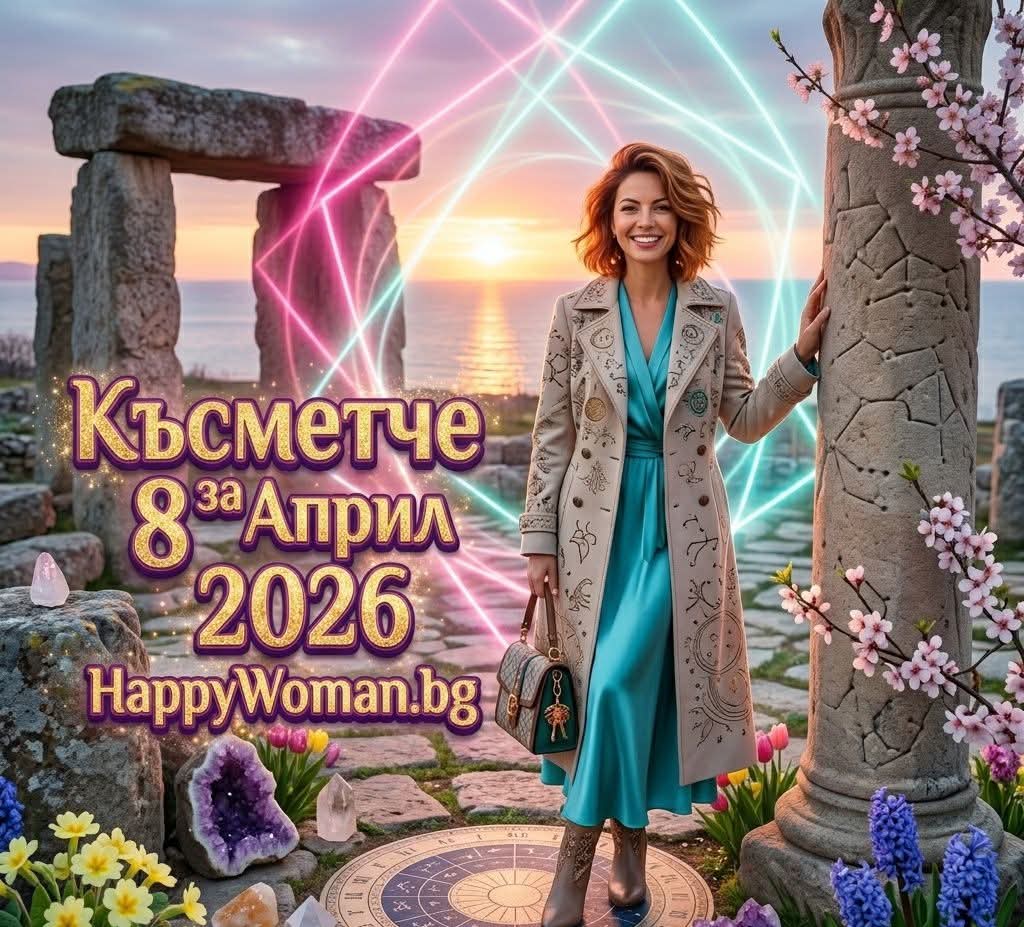 Късметче за 8 Април 2026 за всяка зодия Късметче за 8 Април 2026 за всяка зодия