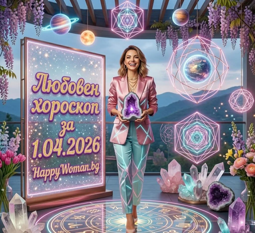Любовен Хороскоп за 1 Април 2026 - сряда Любовен Хороскоп за 1 Април 2026 – сряда