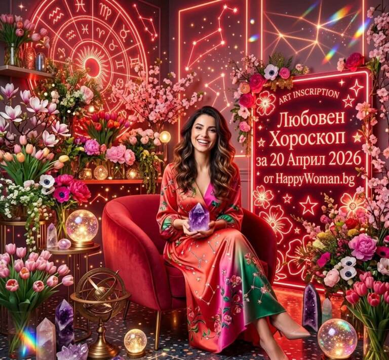 Любовен Хороскоп за 20 Април 2026 за всяка зодия