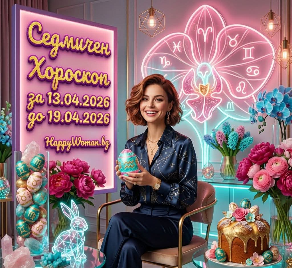 Седмичен Хороскоп за 13.04.2026 до 19.04.2026   за всяка зодия