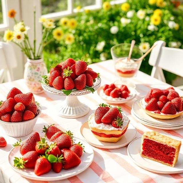 Сезонът на ягодите е тук! 5 божествени и леки десерта, с които ще оберете овациите