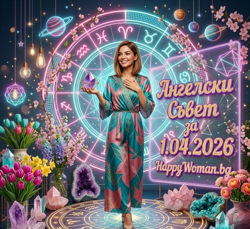 Ангелски Съвет за 1 Април 2026 за всяка зодия Ангелски Съвет за 1 Април 2026 за всяка зодия