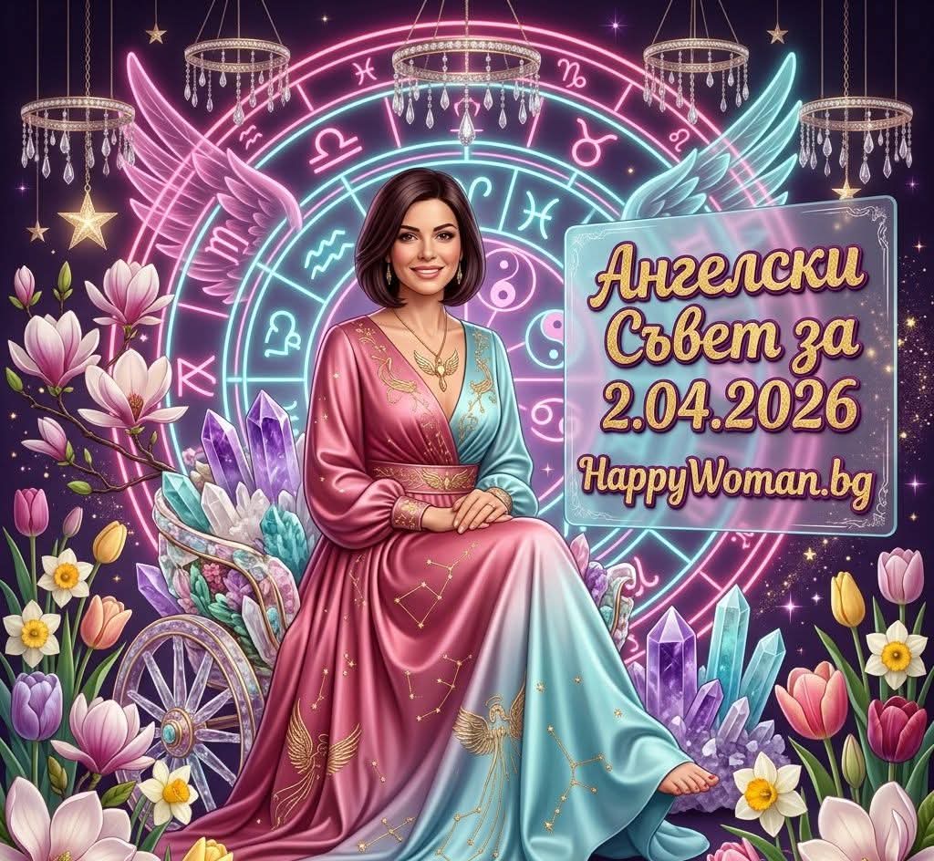 Ангелски Съвет за 2 Април 2026 за всяка зодия Ангелски Съвет за 2 Април 2026 за всяка зодия