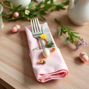Трапеза като от списание: 3 гениални и евтини начина да сгънете салфетките за Великден