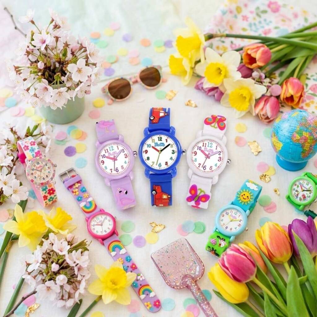 Пролетна ваканция 2026: Как да осигурим спокойствие на детето и себе си с нов детски часовник? Колекция пъстри детски часовници за весела пролетна ваканция.