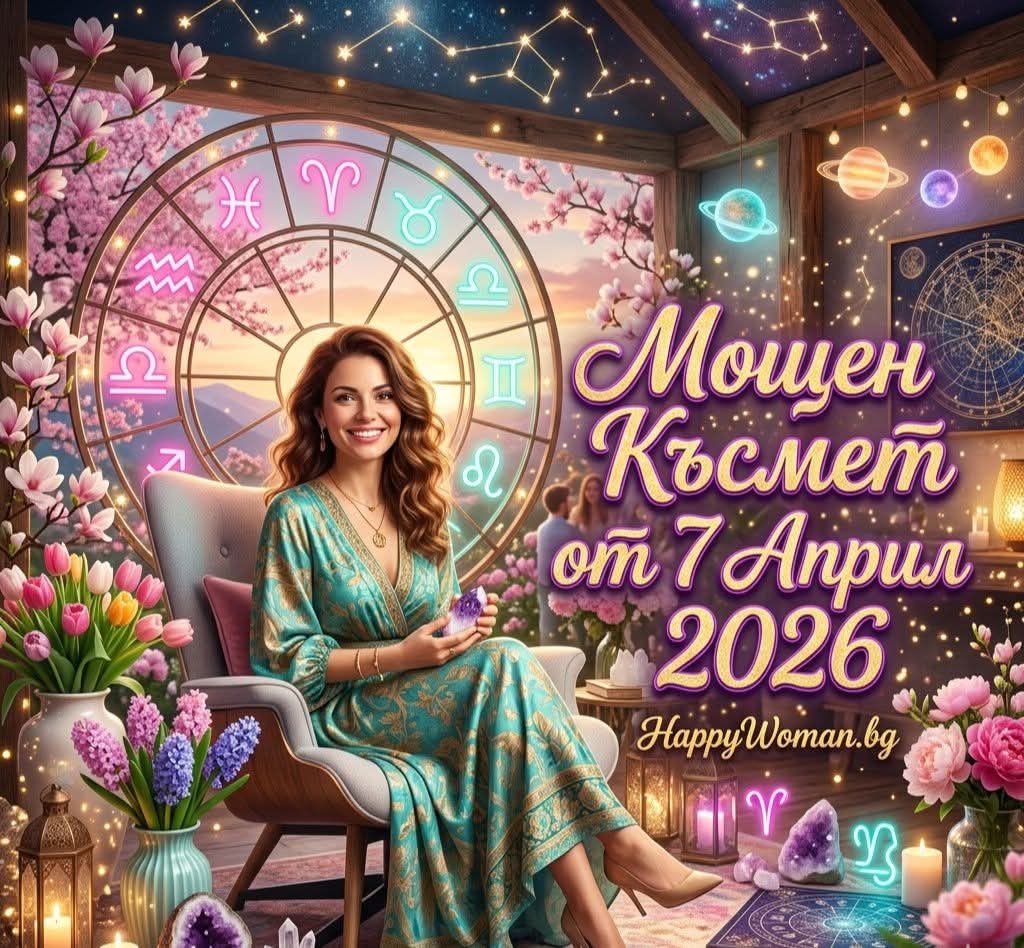 Пет зодии оставят проблемите в миналото от Велики Вторник 7 април 2026 Пет зодии оставят проблемите в миналото от Велики Вторник 7 април 2026