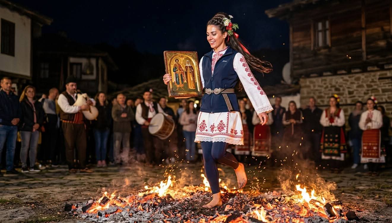 Защо нестинарите никога не изгарят краката си Отвъд магията - Физиката на въглените и танцът в огъня