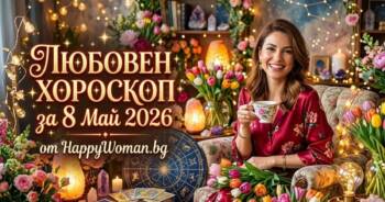 Любовен Хороскоп за 8 Май 2026 - Открий истинското щастие
