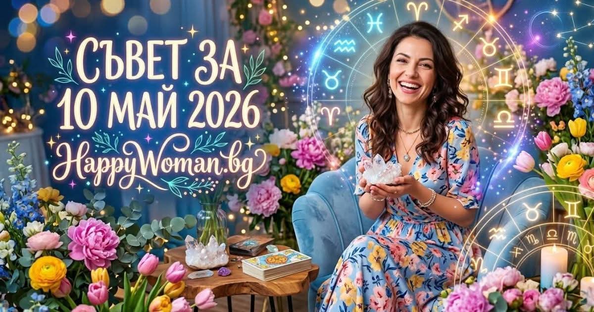 Съвет за 10 Май 2026 - Прегърни магията на днешния ден