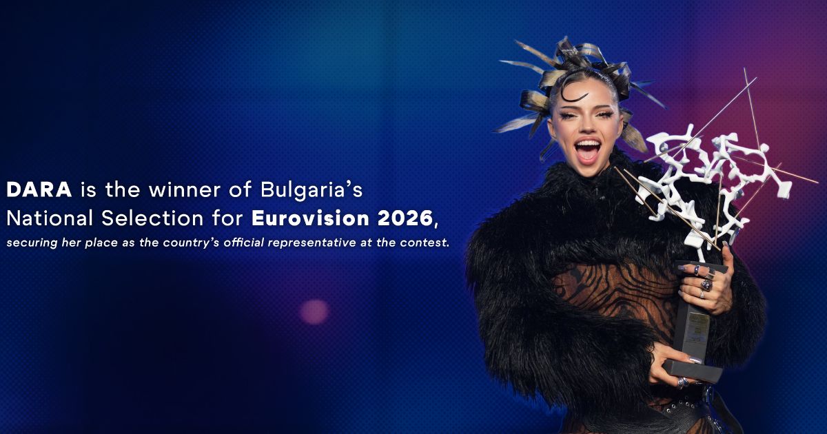 Дара, Евровизия 2026: България отново мечтае за голямата победа Сценичен образ на Дара с артистичен грим и прическа, заложен като визуална концепция за участието в Дара, Евровизия 2026