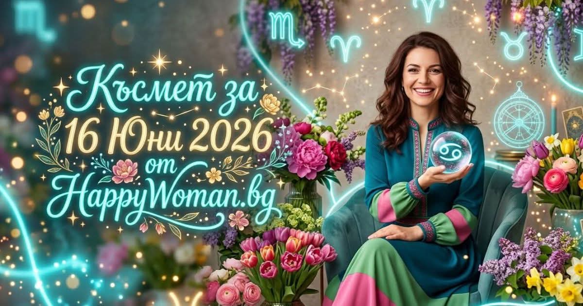 Късмет за 16 Юни 2026: Време за красиви изненади