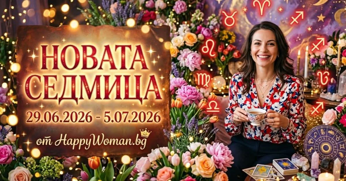 Финансов дъжд и НОВА ЛЮБОВ: Новата Седмица 29.06.2026-5.07.2026 обръща Кармата за 7 зодии Новата Седмица 29.06.2026-5.07.2026: Финансов бум и страст
