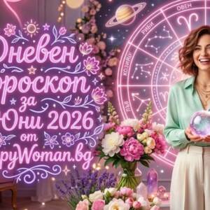 Хороскоп за 13 Юни: Късмет в любовта и финансов просперитет Хороскоп за 13 Юни: Време за любов и финансов връх