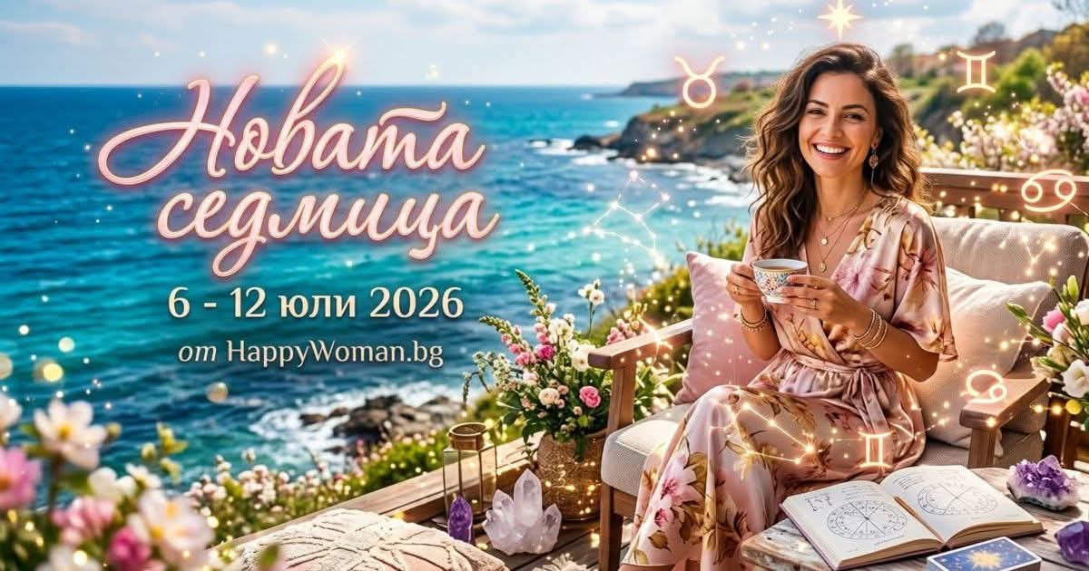 Новата седмица 6 - 12 юли 2026 носи Океан от Успех и Огромен Късмет за Няколко зодии Новата седмица 6 - 12 юли 2026 носи вълна от възможности, големи успехи и щастливи обрати за няколко зодии