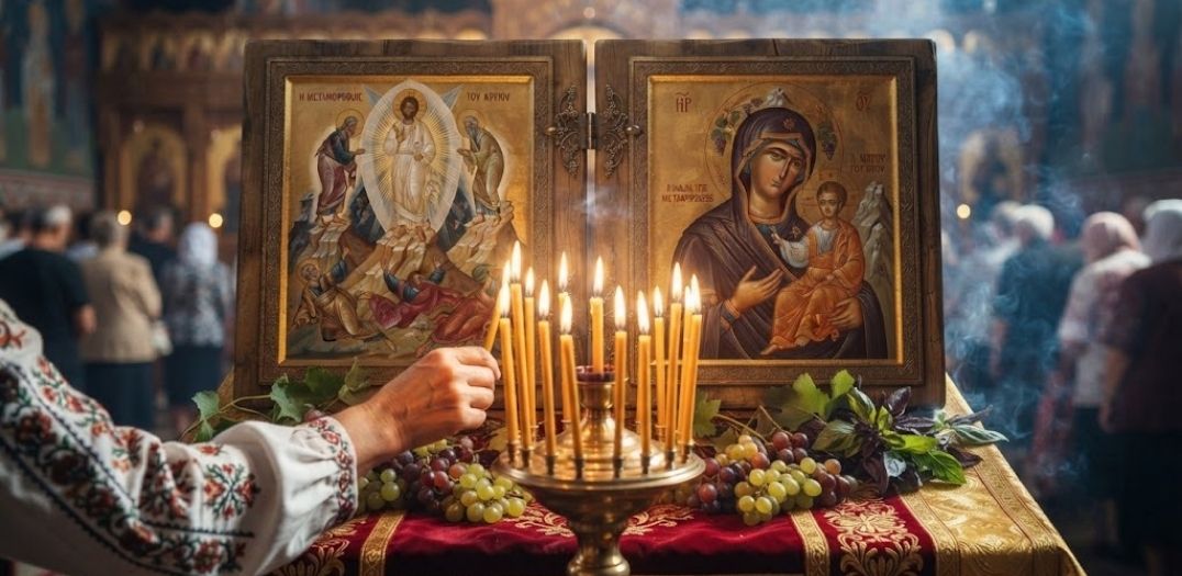 6 август (Преображение Господне): Коя икона за какво помага и какви чудеса върши? Икони, свещник и осветено грозде в църква за 6 август (Преображение Господне)