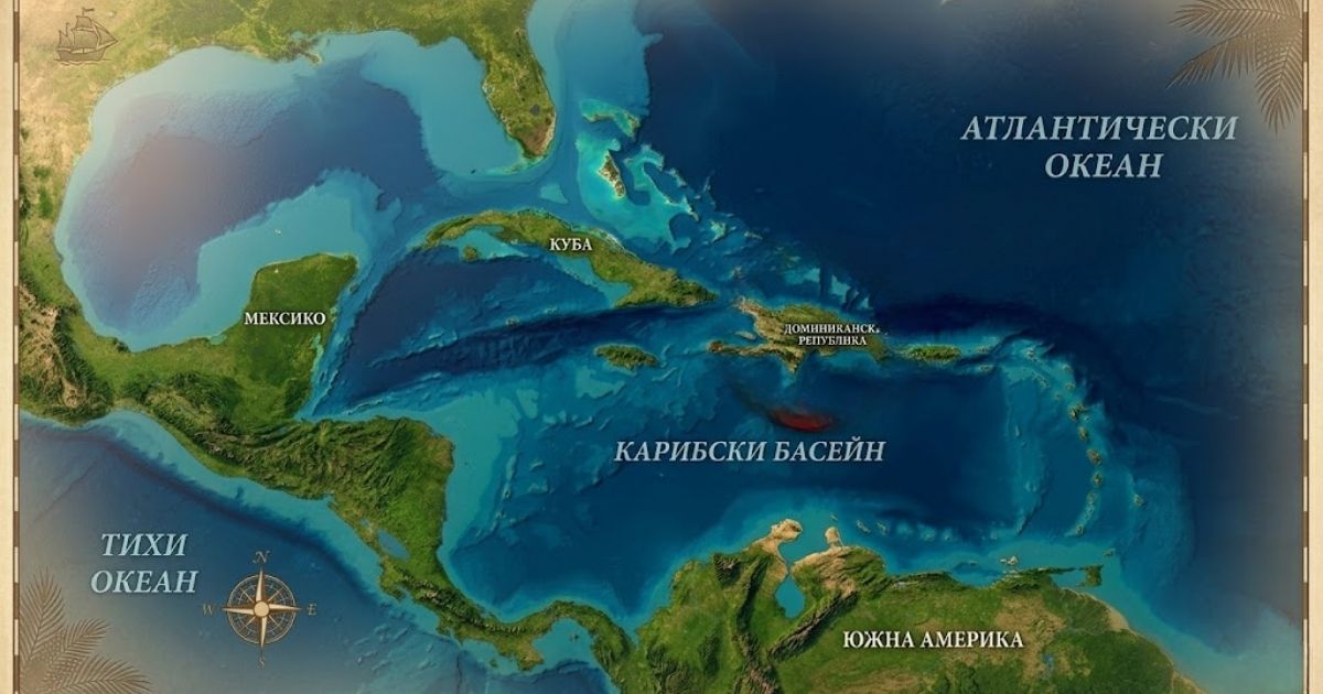 Екскурзия до Карибския басейн: Мексико, Куба или Доминикана за семейна почивка? Подробна географска карта на островите за планиране на екскурзия до Карибския басейн