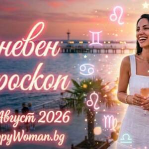 Дневен Хороскоп за 22 Август 2026 за всяка зодия Твоят Дневен Хороскоп за 22 Август 2026: Път към щастието