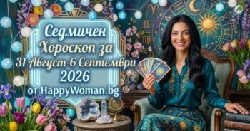 Начало Седмичен Хороскоп за 31 Август-6 Септември 2026: Съдбовни обрати