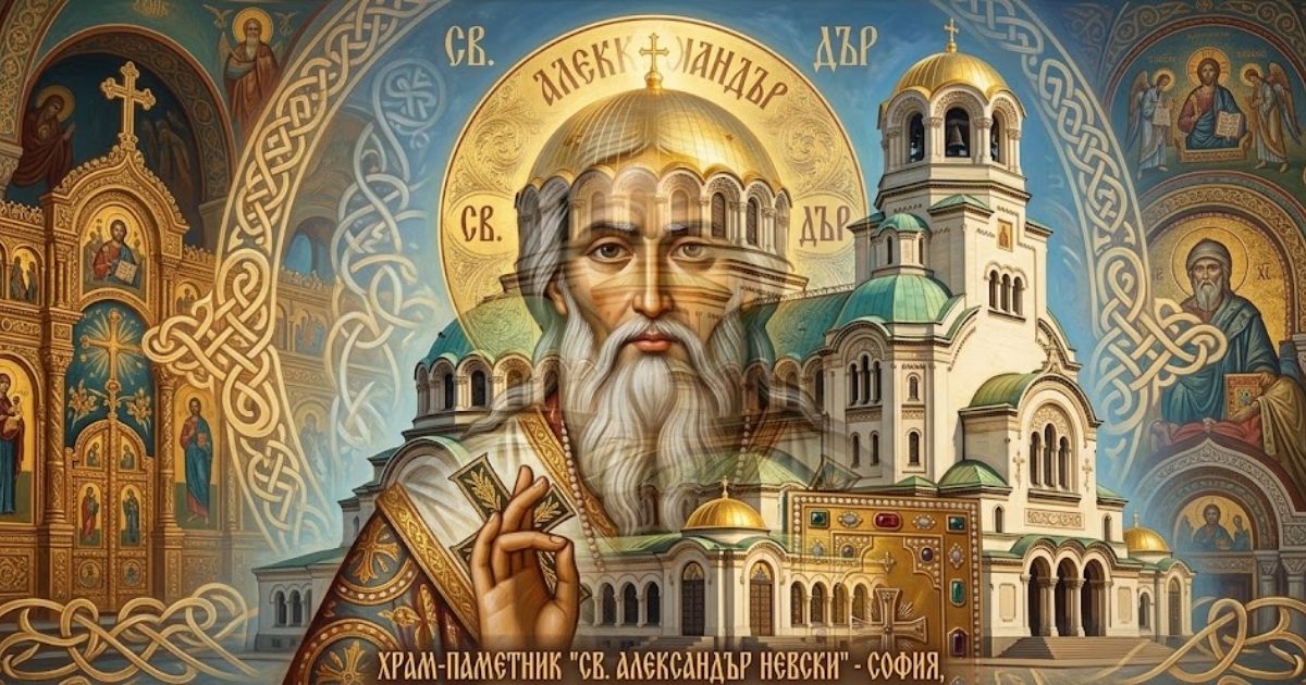 30 август – имен ден празнуват хиляди българи: Какво да им подарим, за да ги изненадаме истински? Изображение на храм Свети Александър Невски за 30 август имен ден