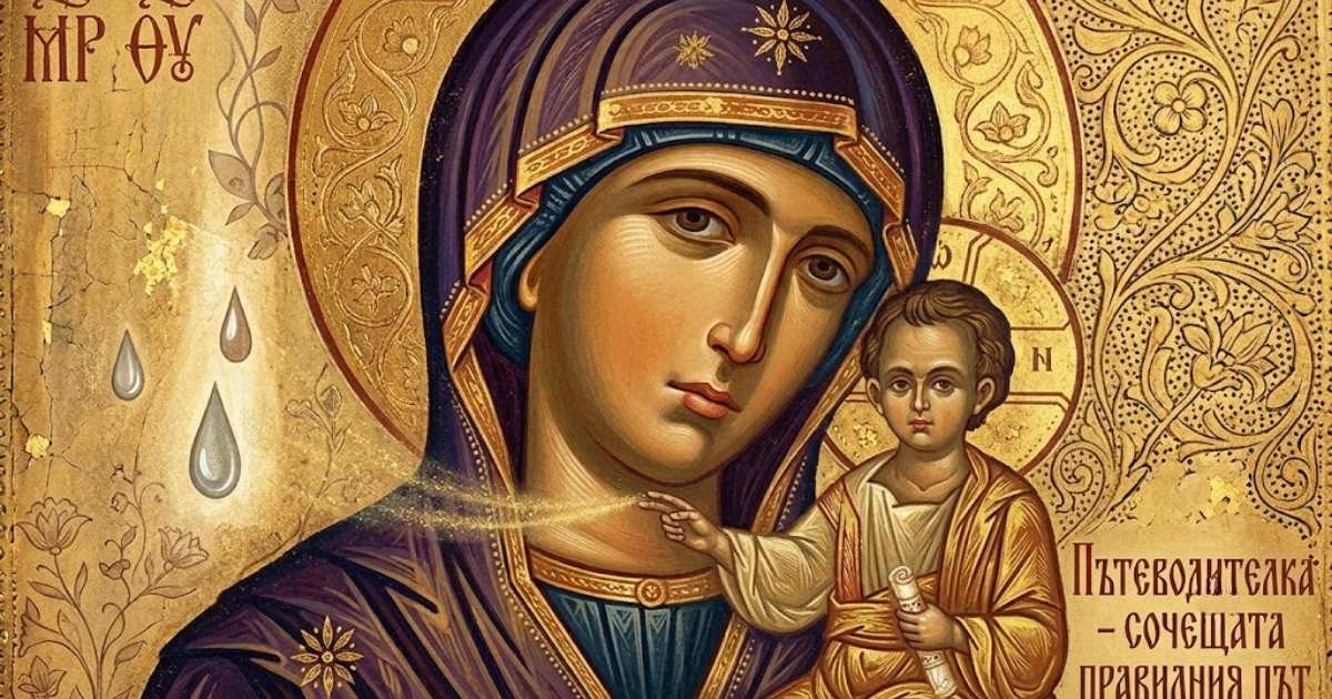 Чудесата, за които малко хора знаят: Какво наистина крият най-мощните икони на Света Богородица? Икона на Света Богородица Пътеводителка, посочваща правия път.
