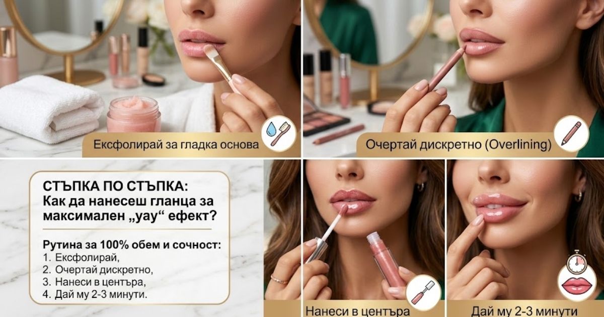 Спрете да харчите за филъри: Може ли един гланц за уголемяване на устни наистина да замести процедурите? Наръчник в четири стъпки за постигане на обем с гланц за уголемяване на устни