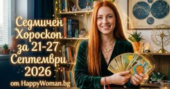 Седмичен Хороскоп за 21-27 Септември 2026