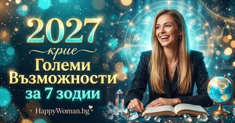 Начало Пари, любов и ново начало: 7 зодии, за които 2027 крие големи възможности