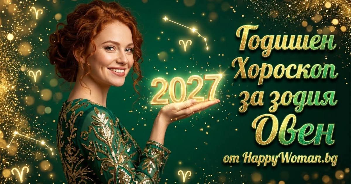 Годишен Хороскоп за 2027 за зодия Овен Финансов Годишен Хороскоп за 2027 за зодия Овен: Ще донесе ли годината неочаквани печалби, нови възможности и дълго чакан обрат?