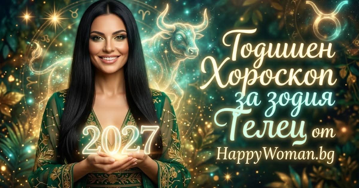 Годишен Хороскоп за 2027 за зодия Телец Финансов годишен хороскоп за 2027 за зодия Телец